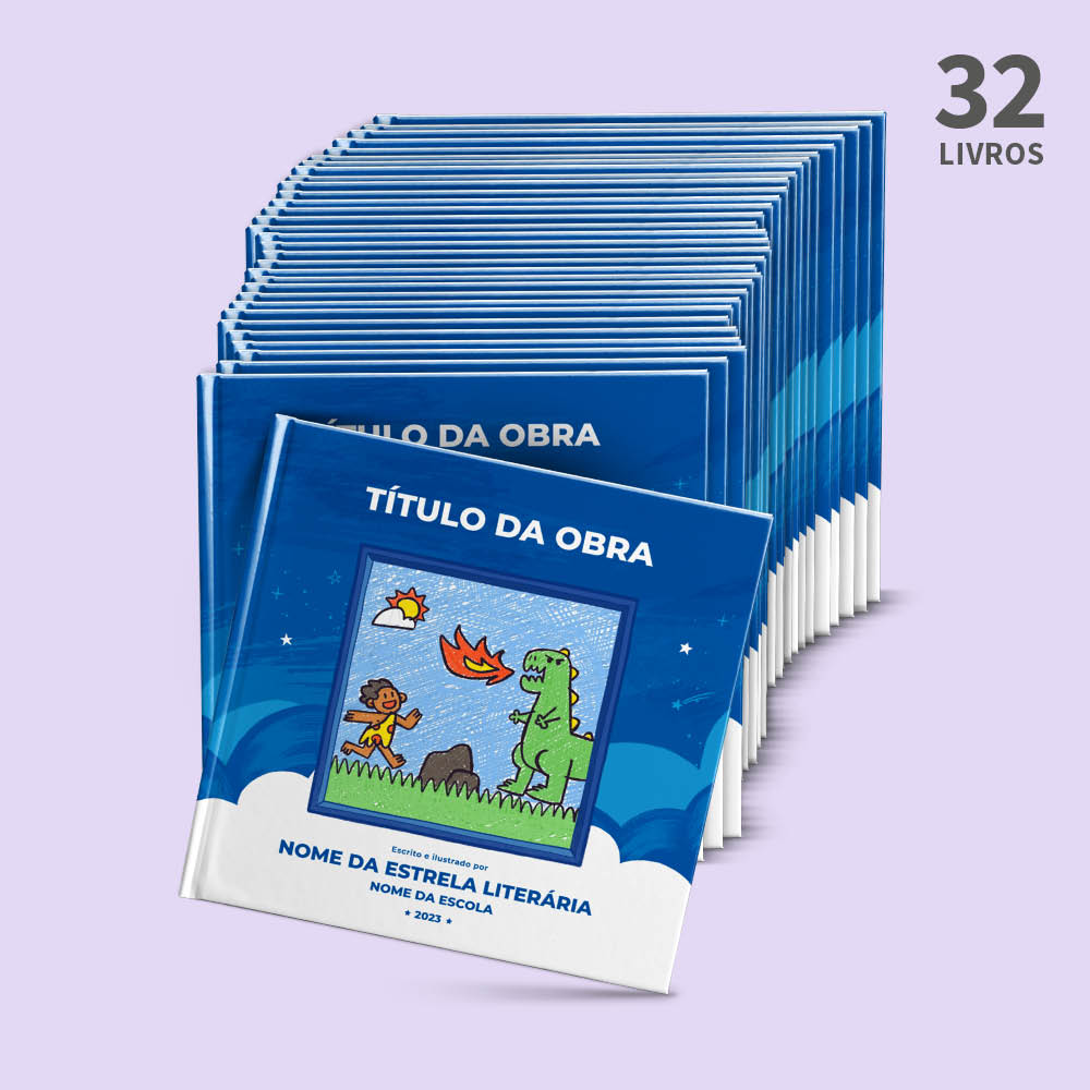 Kit com 32 livros - Capa Dura
