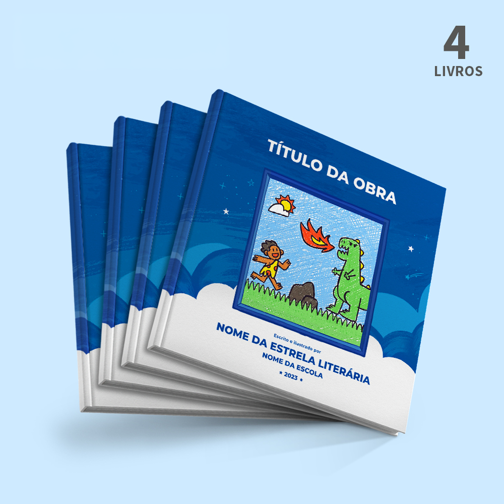 Kit com 4 livros - Capa Dura